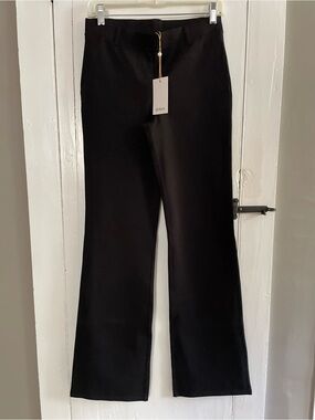 Quince Perfect Pull On Bootcut Ponte Pants Size Small Tall 34" Inseam New W/Tags
